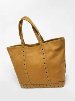 Suede Leather Zipped Cabas VANESSA BRUNO 7 Suede Leather Zipped Cabas VANESSA BRUNO -Sacs Soldes Magasin 974127