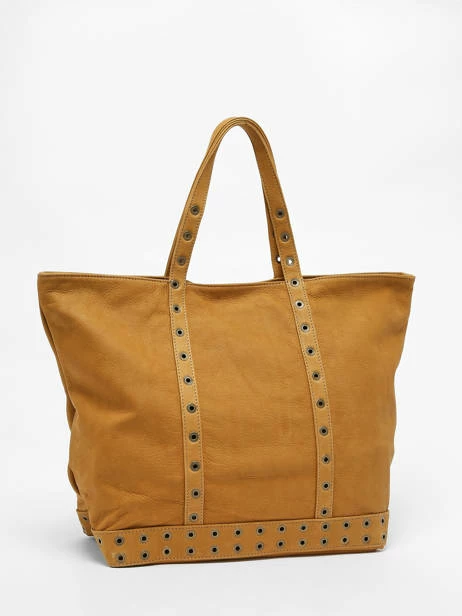 Suede Leather Zipped Cabas VANESSA BRUNO 5 Suede Leather Zipped Cabas VANESSA BRUNO – Image 5