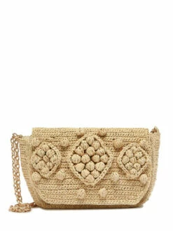 Crossbody Bag Raphia Straw GERARD DAREL