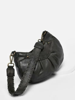 Hobo Bag Dewashed Leather MILANO -Sacs Soldes Magasin 982555