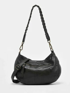 Hobo Bag Dewashed Leather MILANO -Sacs Soldes Magasin 982557