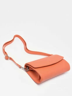 Leather Madrid Clutch With Shoulder Strap HEXAGONA -Sacs Soldes Magasin 983660