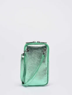 Telefoonetui /cross Body Leather MILANO -Sacs Soldes Magasin 983763