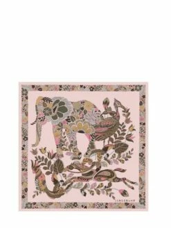 Silk Scarf 50x50 For�t LONGCHAMP
