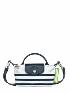 Le Pliage Marini�re Nylon Pouch With Strap LONGCHAMP