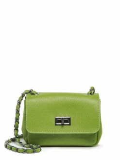 Leather Caviar Crossbody Bag MILANO