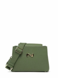 Leather Poppy Crossbody Bag NATHAN BAUME
