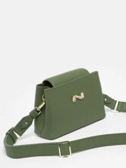 Leather Poppy Crossbody Bag NATHAN BAUME -Sacs Soldes Magasin 996763