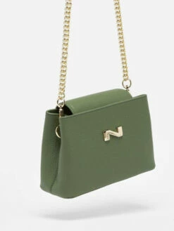 Leather Poppy Crossbody Bag NATHAN BAUME -Sacs Soldes Magasin 996764