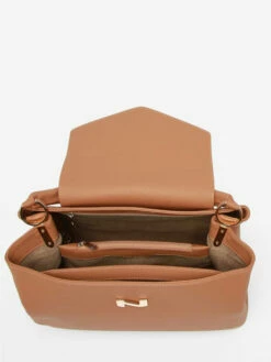 Leather Violet Top-handle Bag NATHAN BAUME -Sacs Soldes Magasin 996794