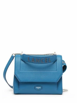 Medium Leather Ninon Shoulder Bag LANCEL